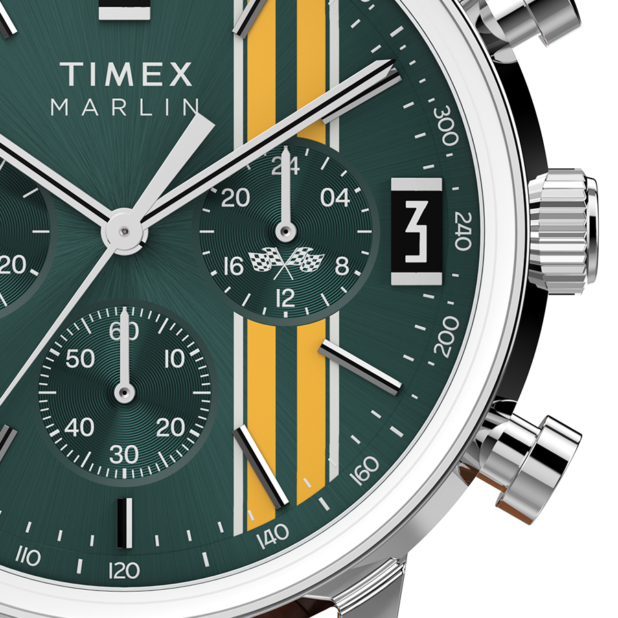 TIMEX タイメックス マーリン クロノグラフ レーシングスト