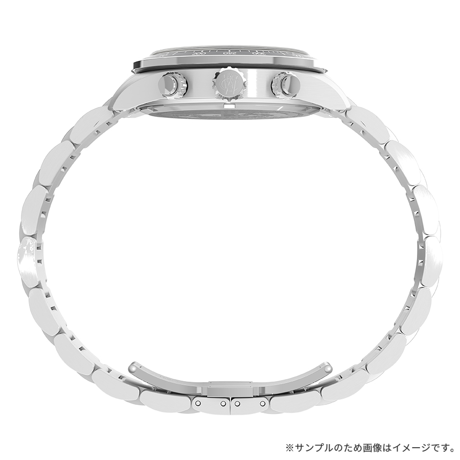 タイメックス ウォーターベリー ヘリテージ クロノグラフ TW2Y19200 メンズ 腕時計 クオーツ 電池式 シルバーダイヤルの画像