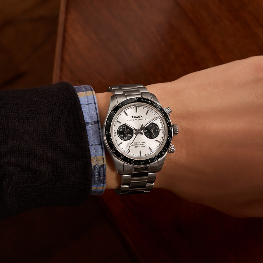 【TIMEX】クロノグラフ ベゼルにちょいキズ有るので値下げ！ TIMEX】クロノグラフ ベゼルにちょいキズ有るので値下げ！