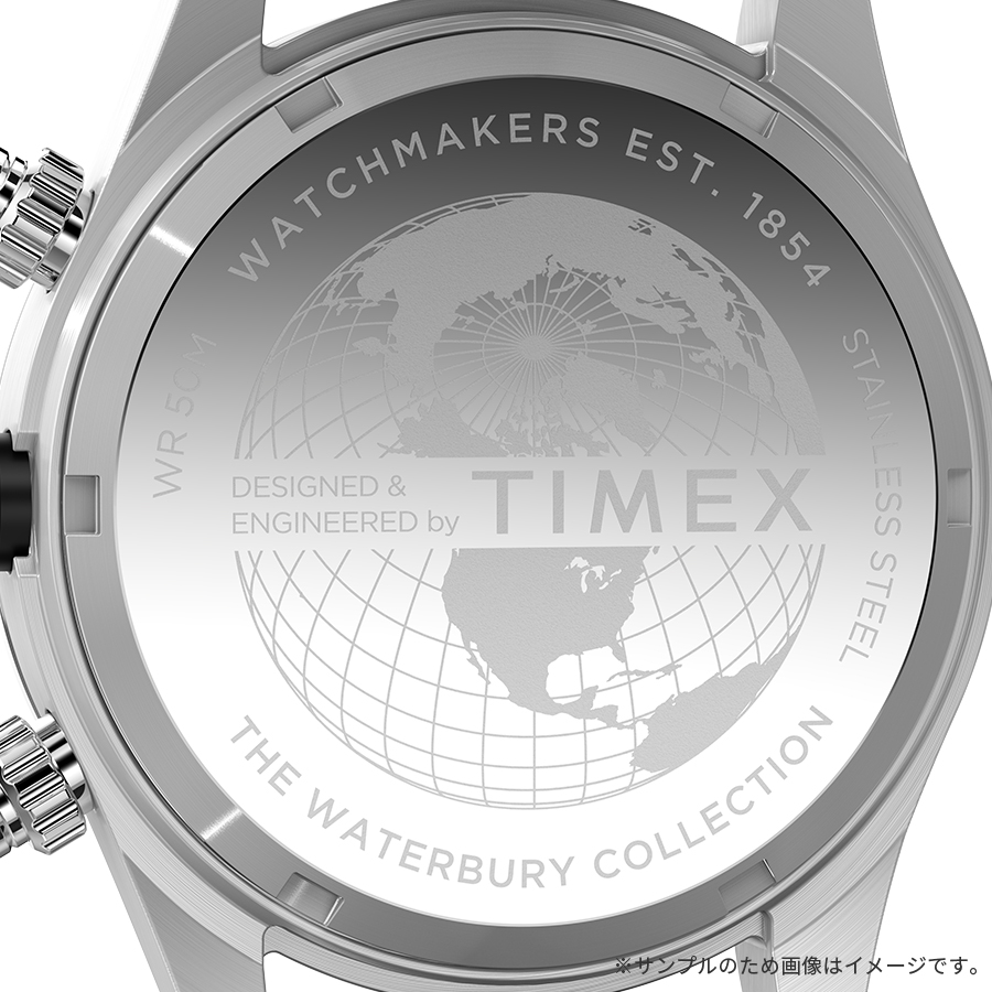 TIMEX ウォーターベリーレガシー　シルバー 米国の腕時計ブランド「タイメックス」がWaterbury Legacy6種を