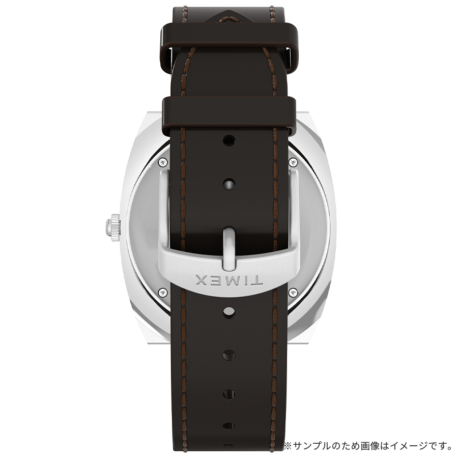 タイメックス Q TIMEX 1972 ワールドタイム 復刻モデル TW2Y31300 メンズ 腕時計 クオーツ 電池式 タンカラーダイヤル ブラウン 革ベルトの画像
