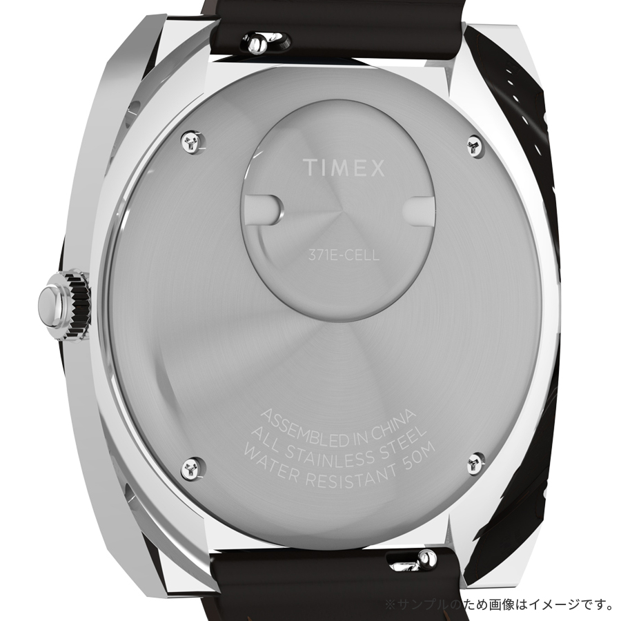 タイメックス Q TIMEX 1972 ワールドタイム 復刻モデル TW2Y31300 メンズ 腕時計 クオーツ 電池式 タンカラーダイヤル ブラウン 革ベルトの画像