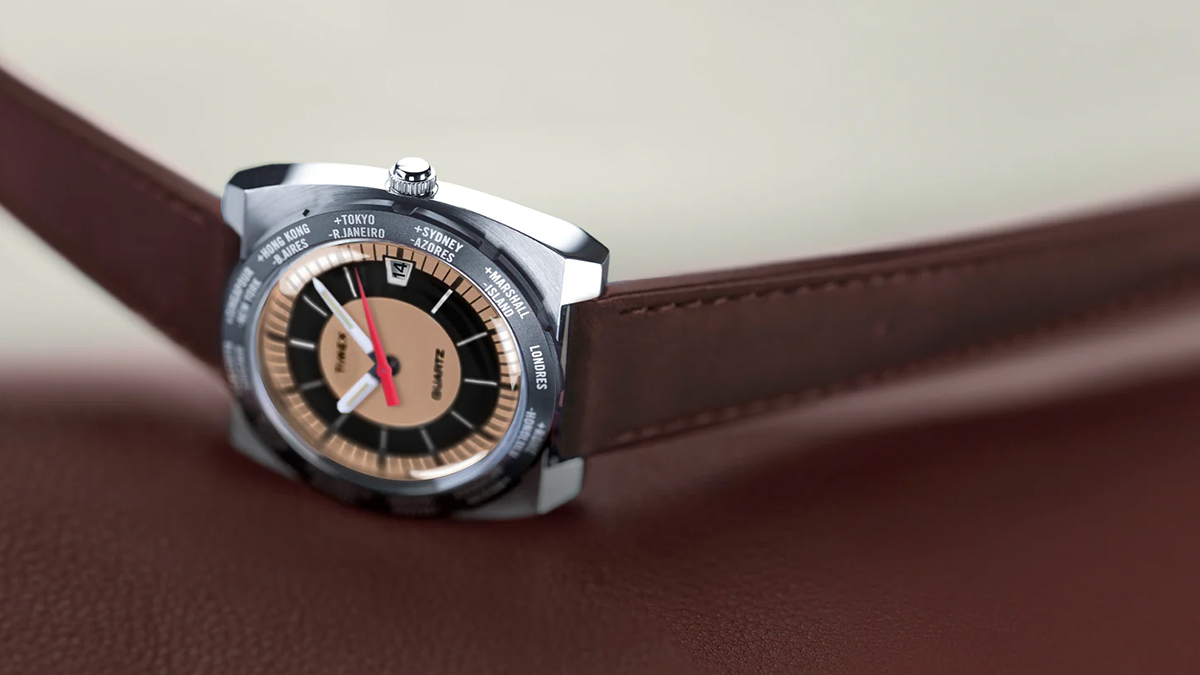 TIMEX（タイメックス） Q TIMEX 1972 ワールドタイム 復刻モデル