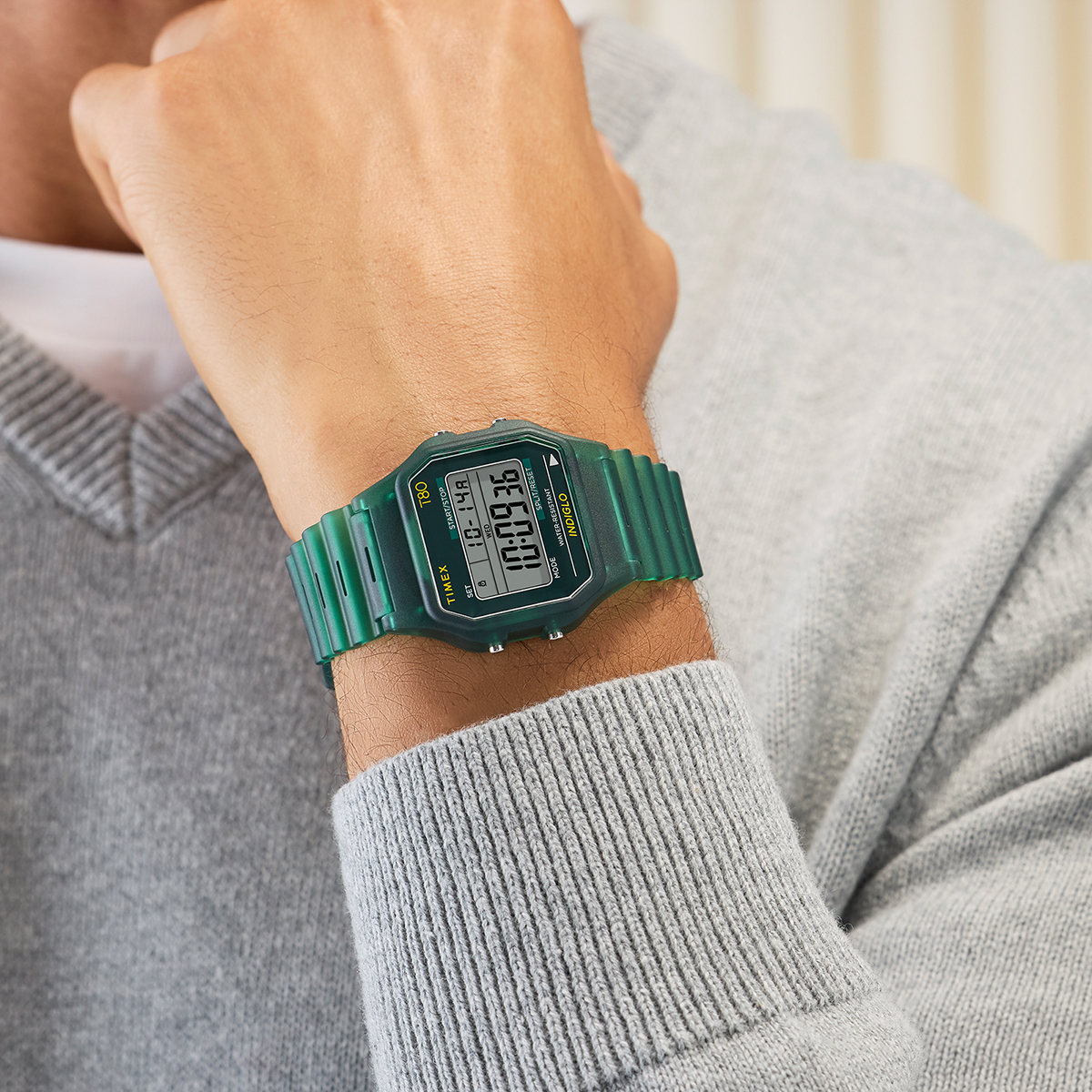 TIMEX（タイメックス） T80 トランスルーセント TW2Y34100 メンズ