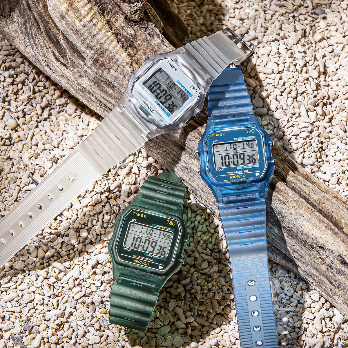 TIMEX（タイメックス） 6月19日発売 T80 トランスルーセント TW2Y36400