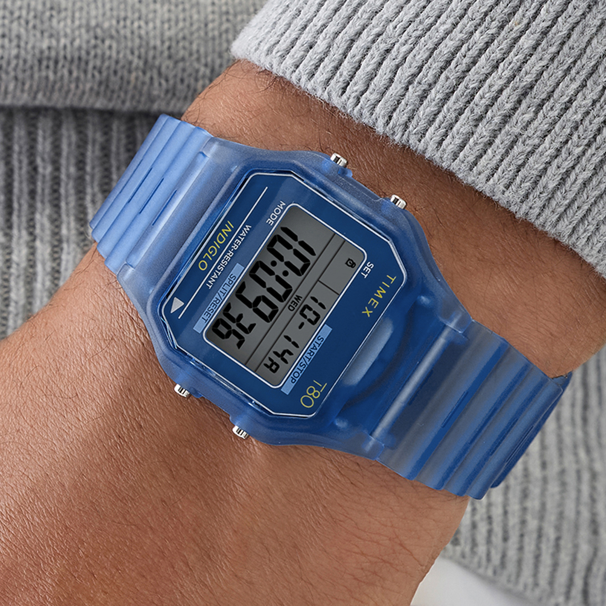 TIMEX（タイメックス） T80 トランスルーセント TW2Y34200 メンズ