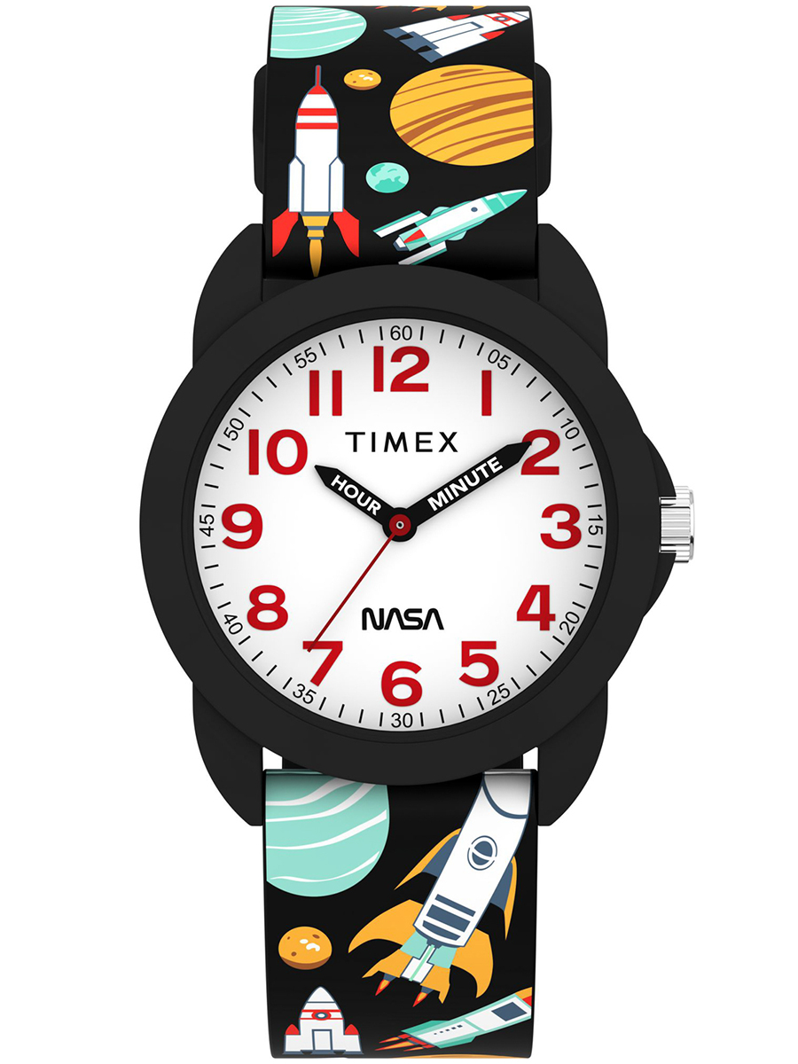 G0202 プラキッズ つばめレディ 2体 TIMEX（タイメックス） キッズ アナログモデル ロケット NASA