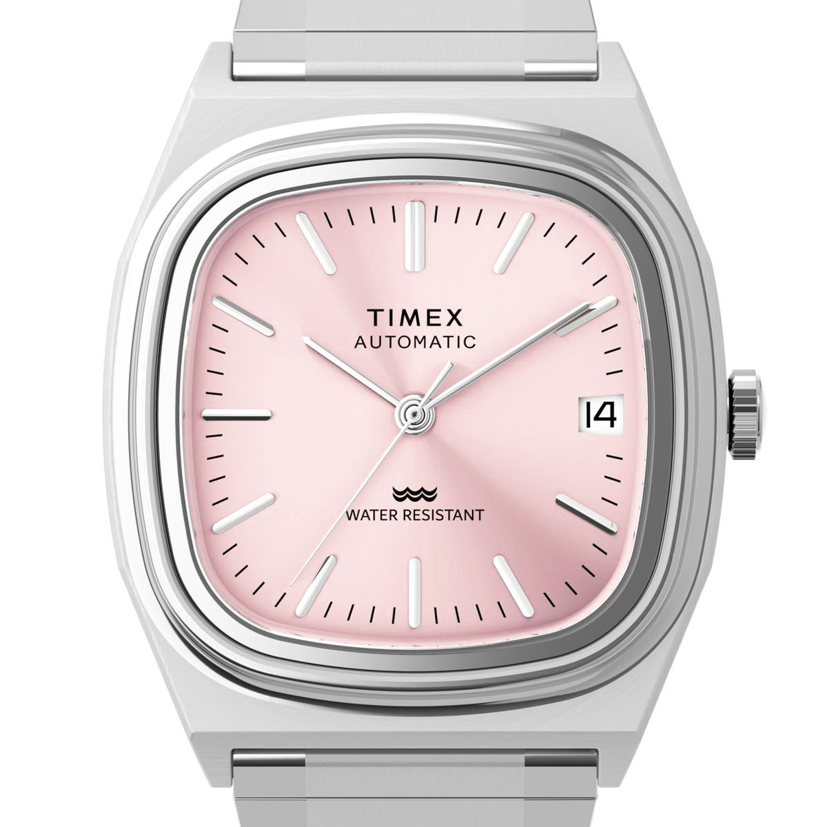 TIMEXレディース腕時計 エレガントスタイル ピンク 新品未使用 米国の腕時計ブランド「TIMEX /タイメックス」は乳がん啓発のイメージ