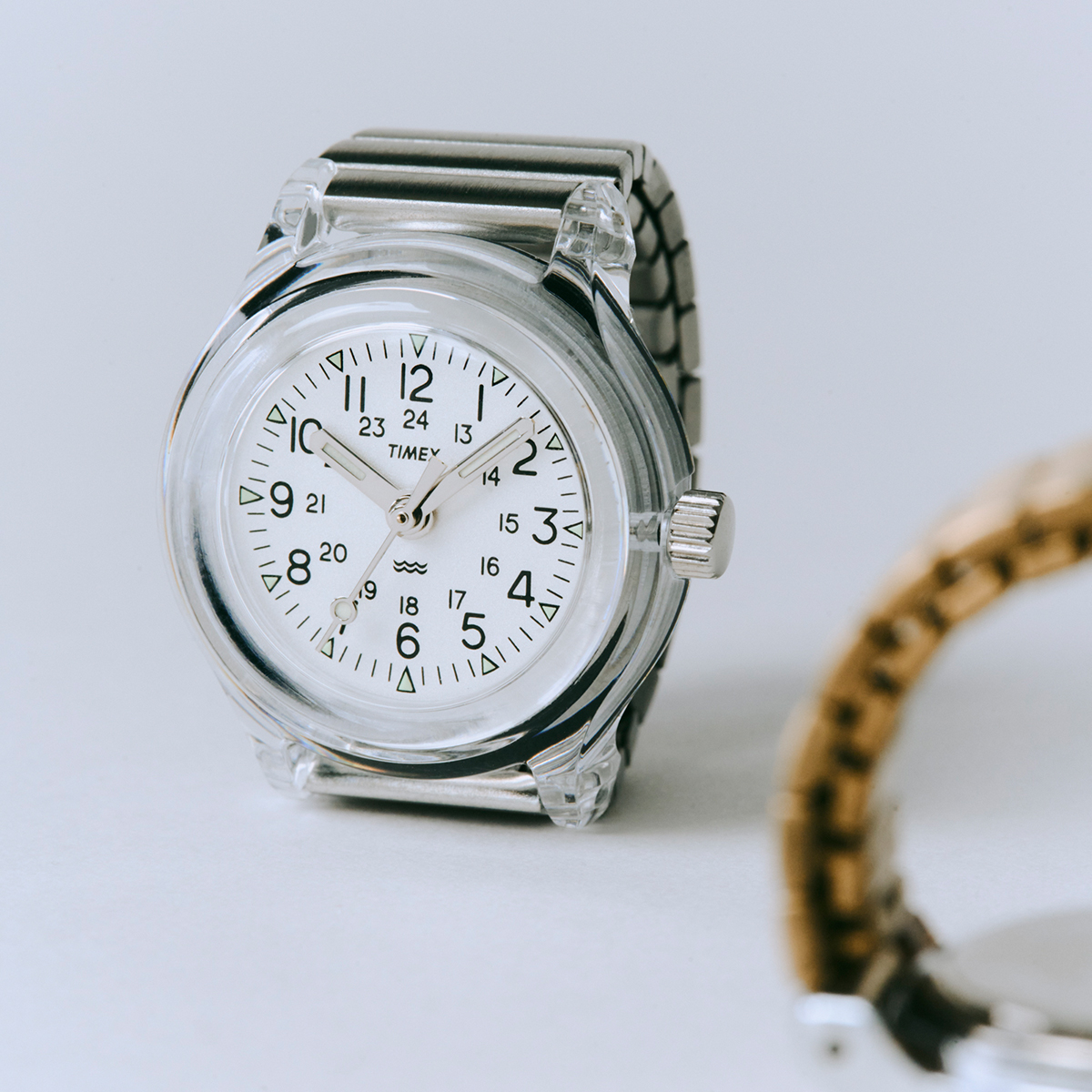 TIMEX（タイメックス） 6月19日発売 キャンパー リングウォッチ クリア