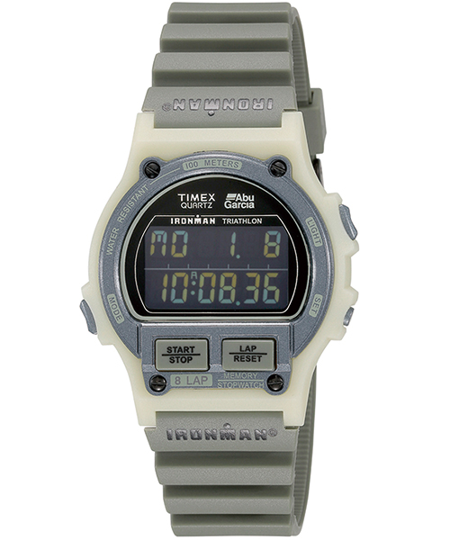 TIMEX デジタル腕時計 アイアンマン　アブガルシア アイアンマン タイメックス 8ラップ アブガルシア