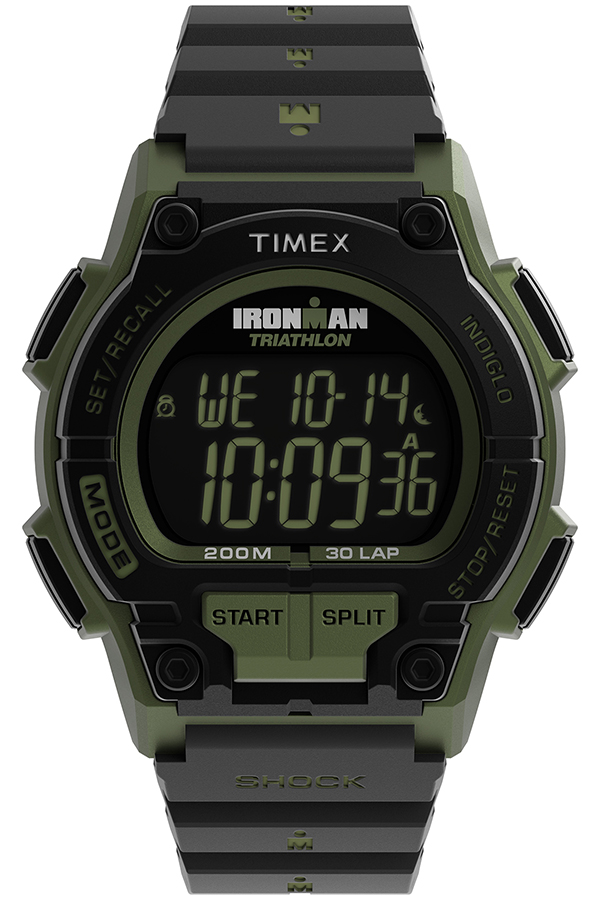 TIMEX グリーン腕時計 クォーツ Q Timex® Falcon Eye Chronograph 40mm Stainless Steel