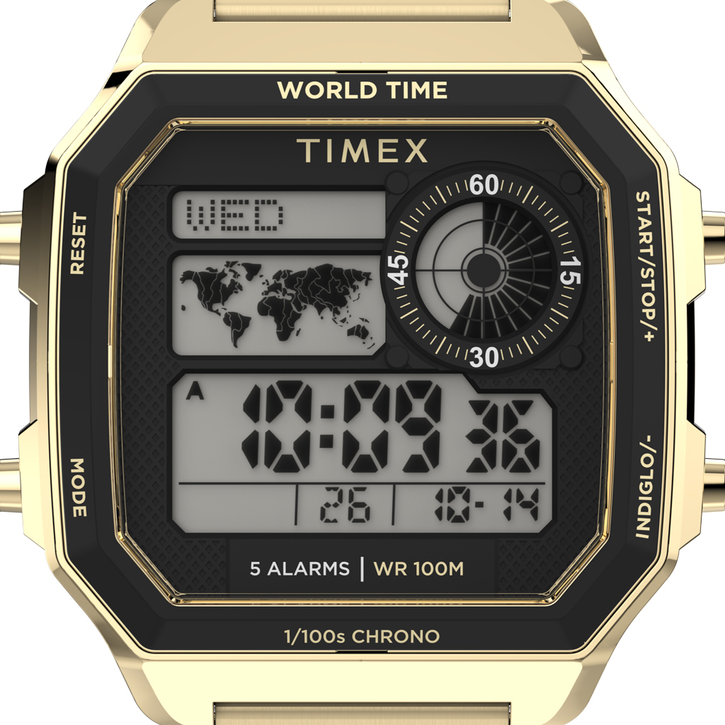 【最終値下】新品未使用 TIMEX 日本限定モデル 稼働、箱その他付き TIMEX（タイメックス） 6月1日発売 メインストリート デジタル