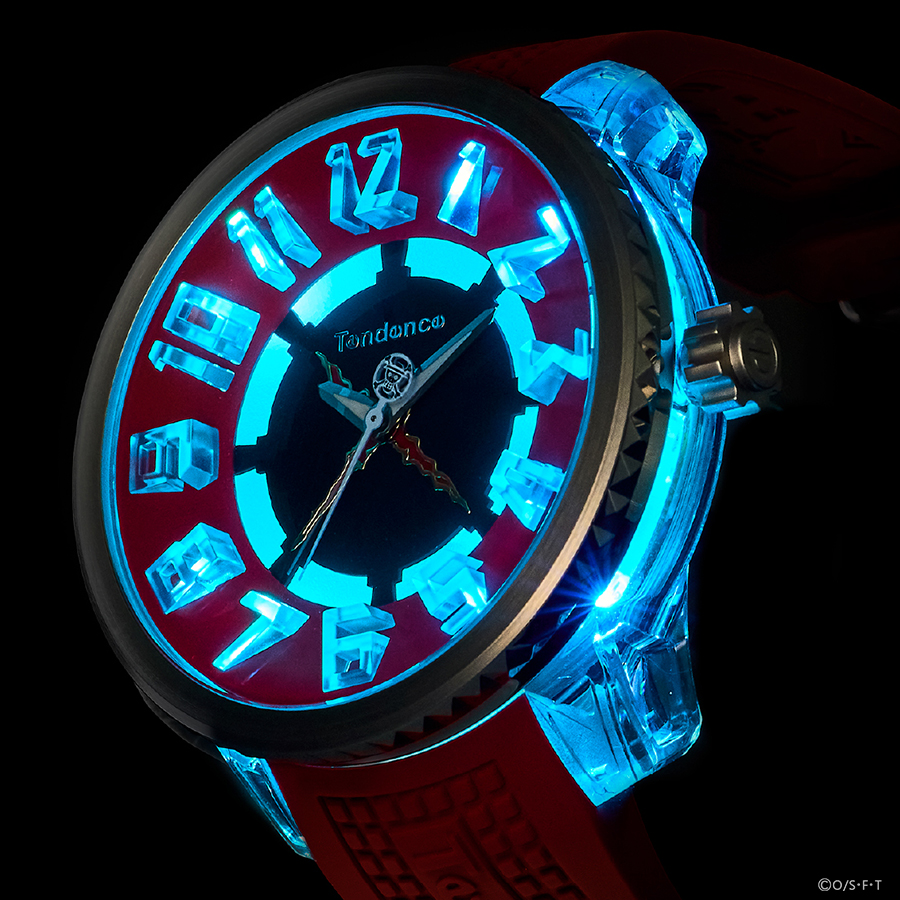 【⭐️未使用❣️稼動⭐️】テンデンス　ワンピース（ルフィ）コラボウォッチ Tendence（テンデンス） ワンピース コラボレーションモデル モンキー