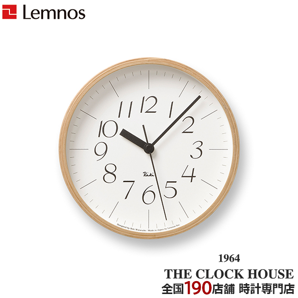 Lemnos（レムノス） タカタレムノス 掛け時計 リキ クロック S 20.3cm