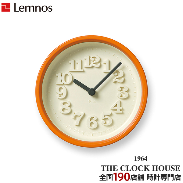 レムノス 小さな時計 WR07-15 OR [オレンジ] (時計) 価格比較 - 価格.com