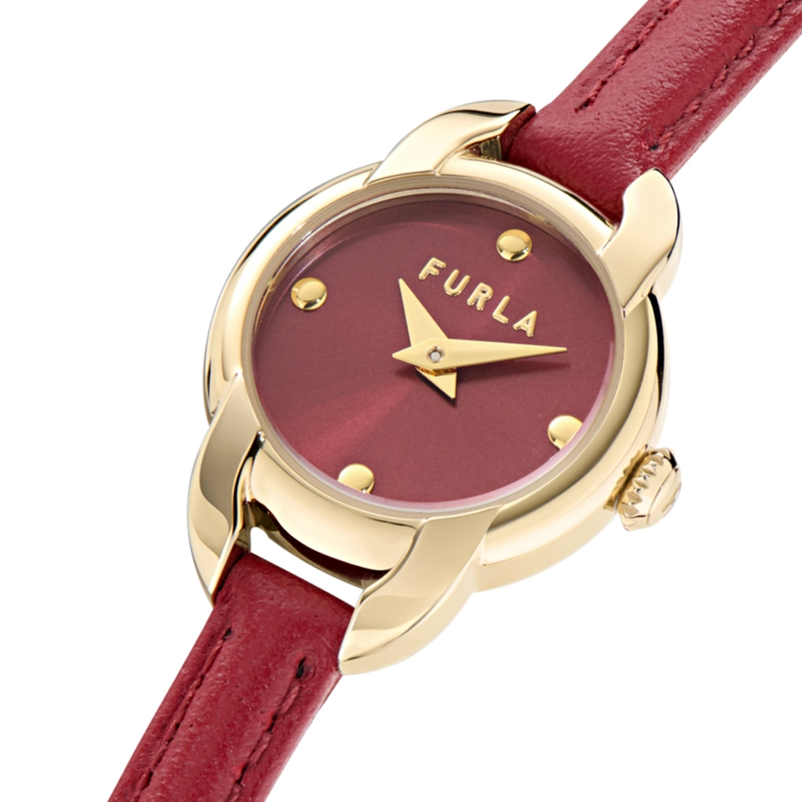 FURLA（フルラ） ミニシェイプ 2針 レッド WW00064003L2 レディース