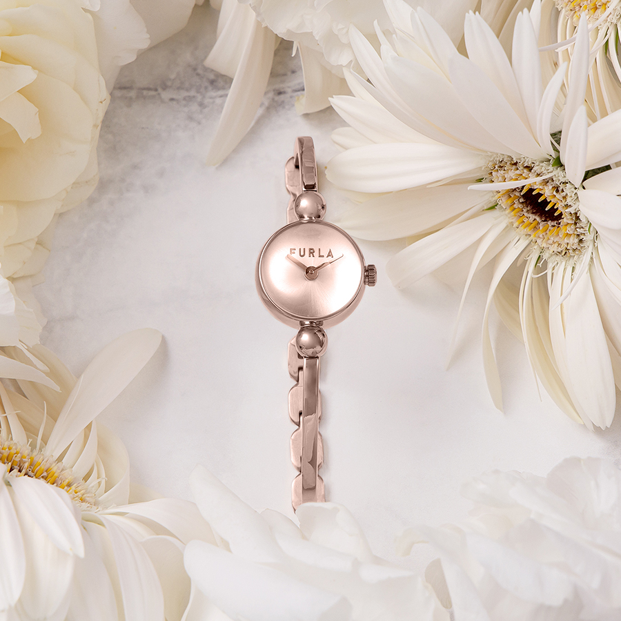 FURLA（フルラ） ミアスフェラ バングル 2針 ドームガラス