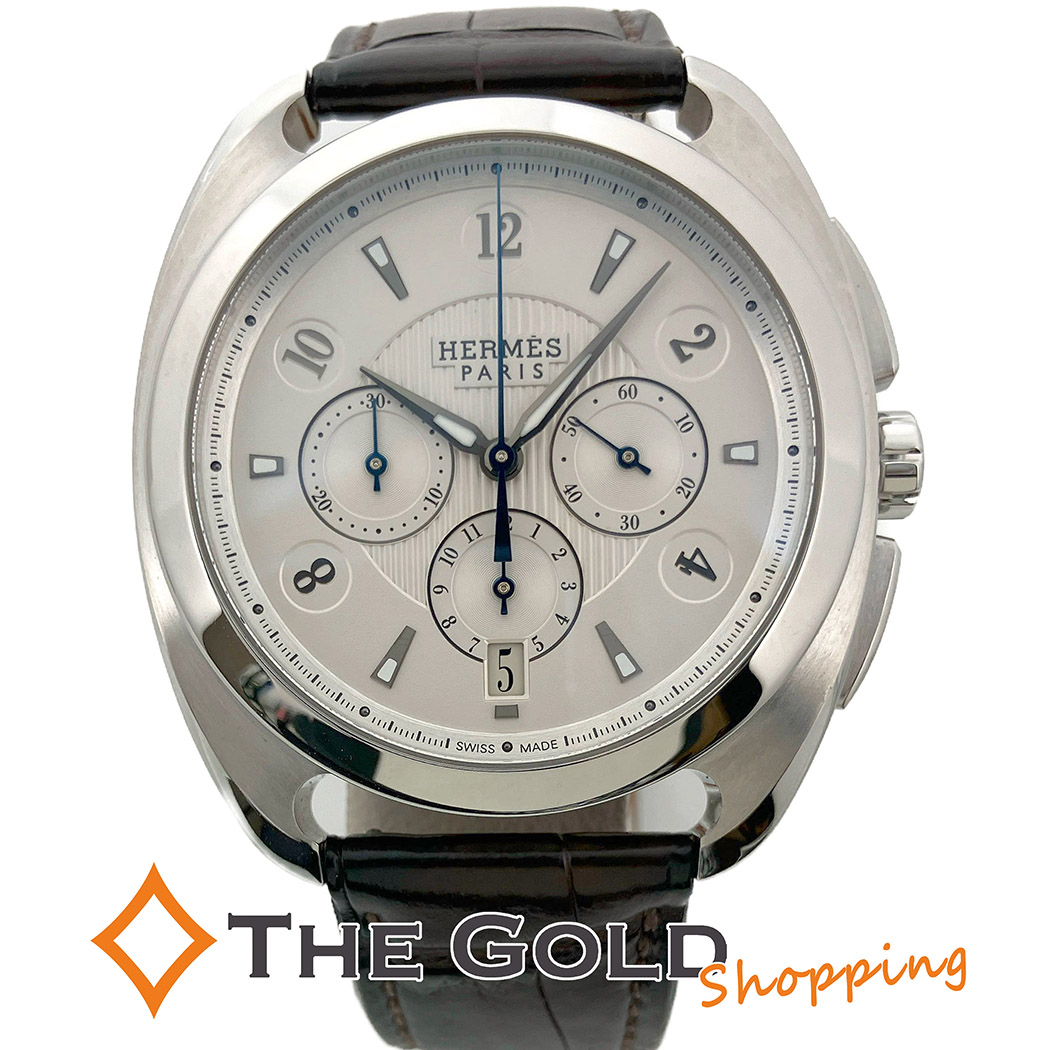 HERMES エルメス ドレサージュ メンズウォッチ DR5.910