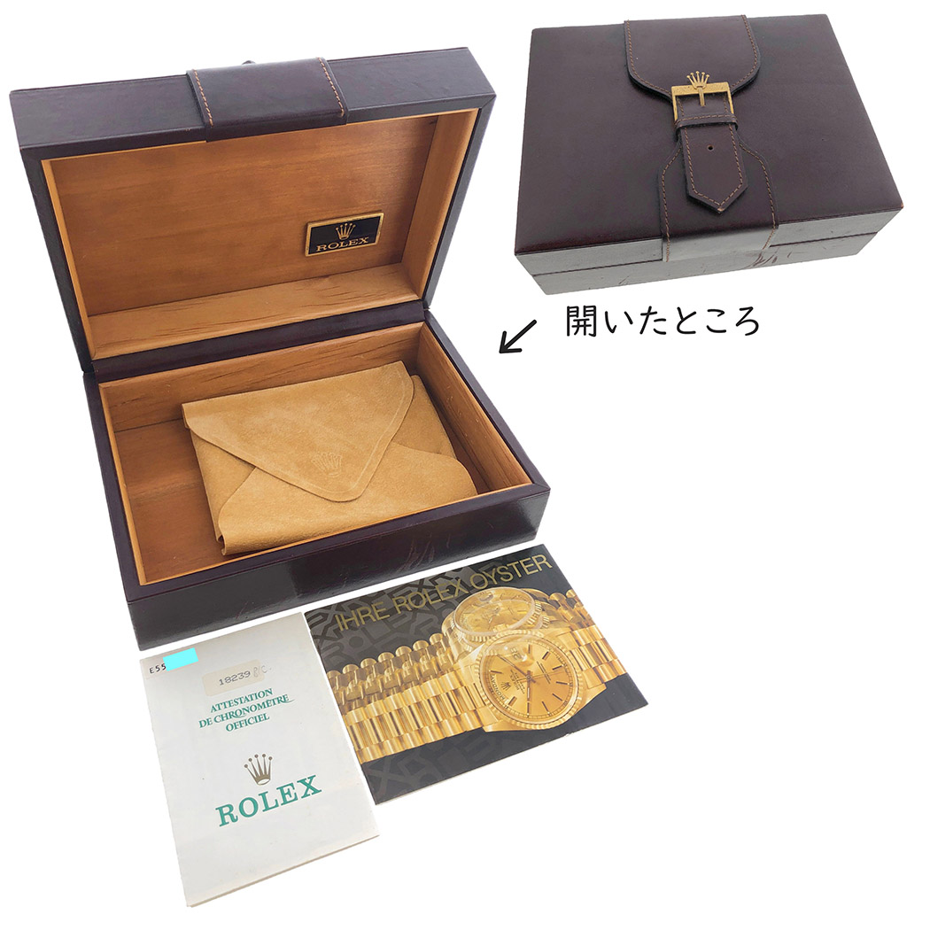 ロレックス/ROLEX 箱 花 花柄 ゴブラン織り 刺繍  ２箱 116681 ホワイト ROLEX（ロレックス）ヨットマスターII 新型