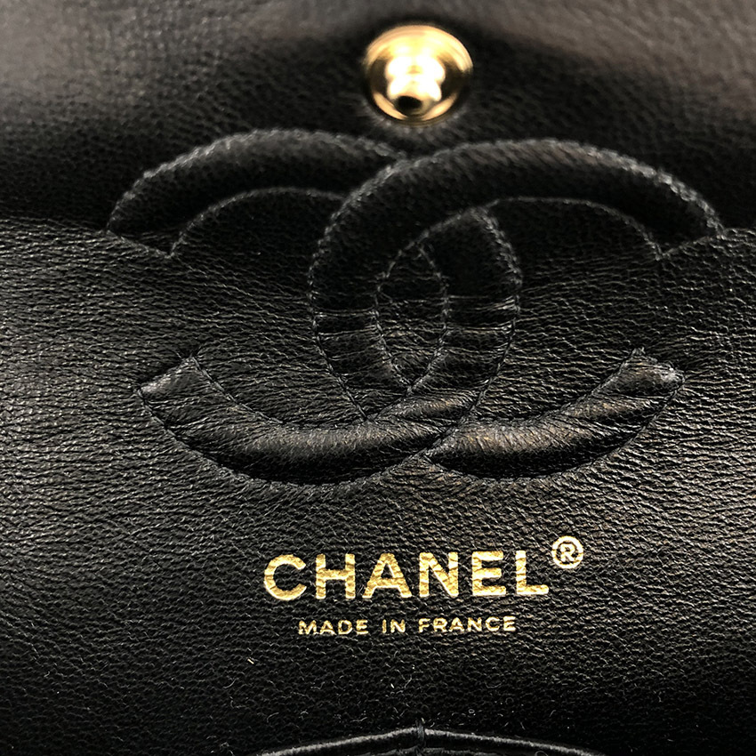 シャネル CHANEL マトラッセ 23cm キャビアスキン Wフラップ