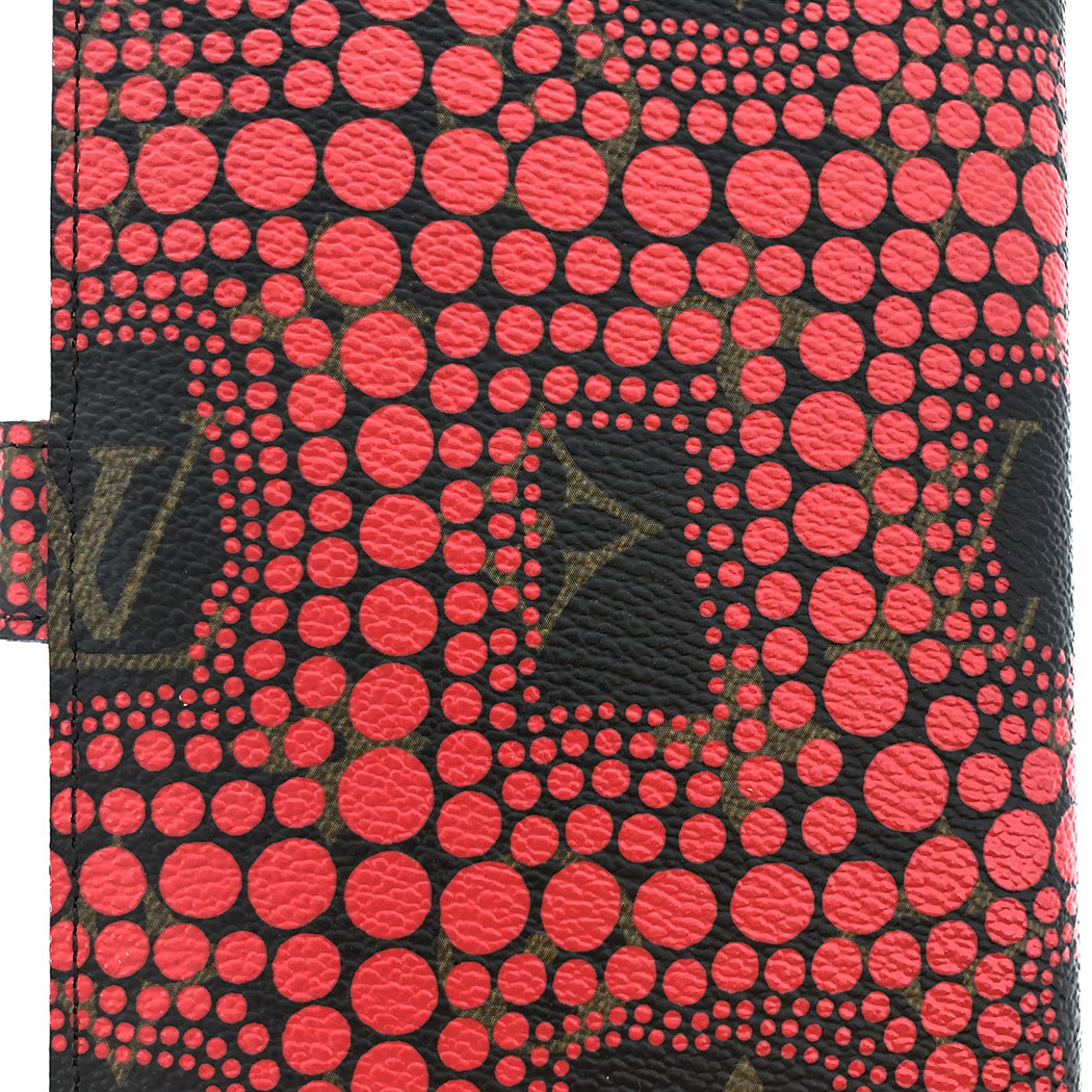 ルイヴィトン　システム手帳カバー　草間彌生 LOUIS VUITTON ルイヴィトン アジェンダPM 手帳カバー 草間彌生