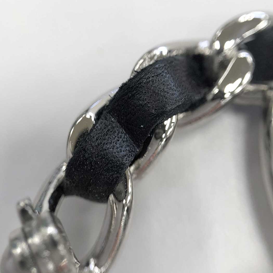 CHANEL（シャネル） ラインストーン ココマーク ブローチ B18K メタル
