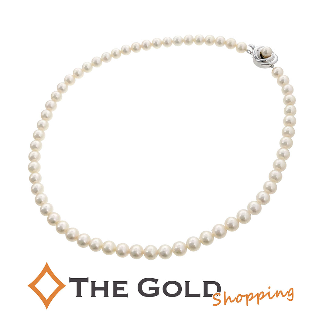 TASAKI（タサキ） 田崎真珠 パールネックレス 43cm 6.5-7.0mm S