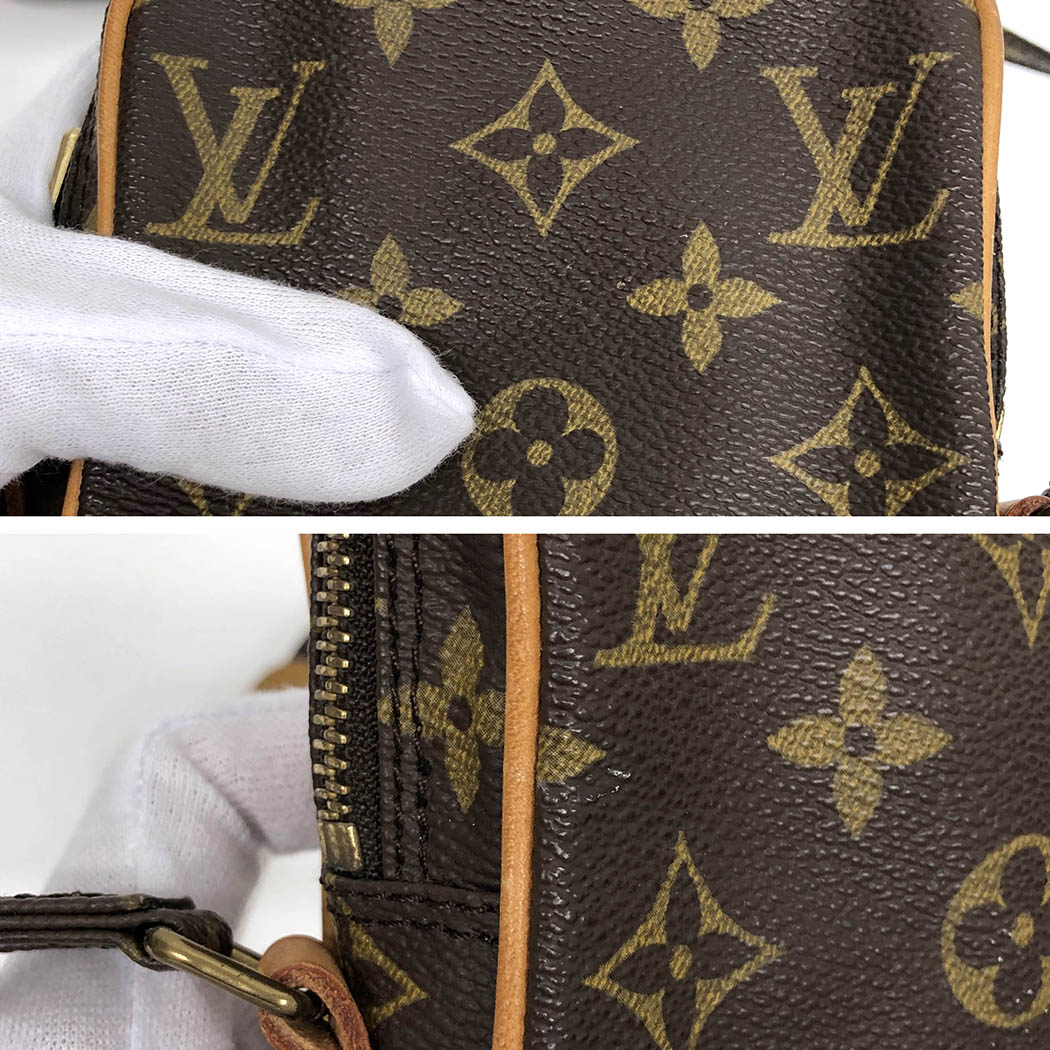 ルイヴィトン モノグラム ミニダヌーブ ショルダーバッグ ブラウン 茶色 正規品 LOUIS VUITTON（ルイ・ヴィトン） ミニダヌーブ M45268 モノグラム