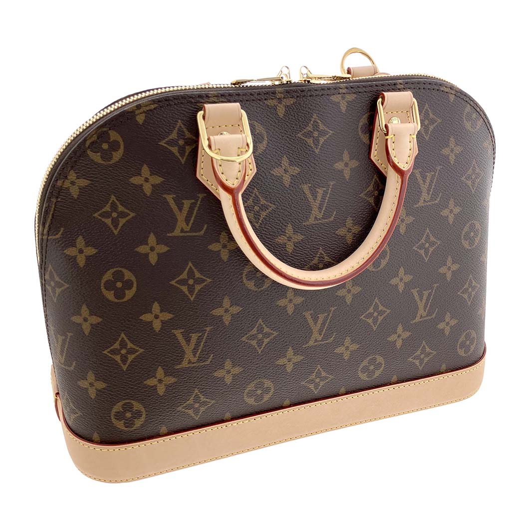 ルイヴィトン アルマPM モノグラム ハンドバッグ ブラウン 鍵付 M53151 LOUIS VUITTON】ルイヴィトン『モノグラム アルマPM』M53151