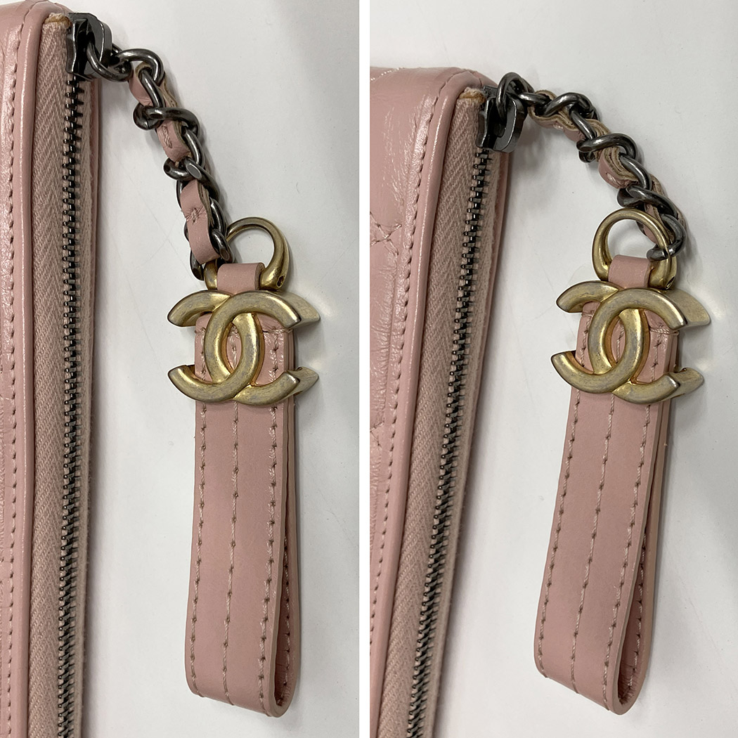 CHANEL キルティング クラッチバッグ CHANEL（シャネル） ガブリエル クラッチバッグ A84287 ピンク カーフ