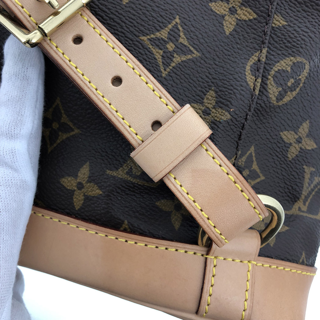 ルイヴィトン モンスリ GM バックパック リュック モノグラム ブラウン 茶色 M51135 LOUIS VUITTON バッグ ショルダーバッグ  中古