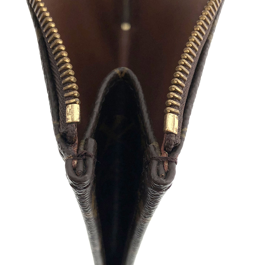 LOUIS VUITTON ポッシュ ドキュマン M53456 モノグラム ブラウン