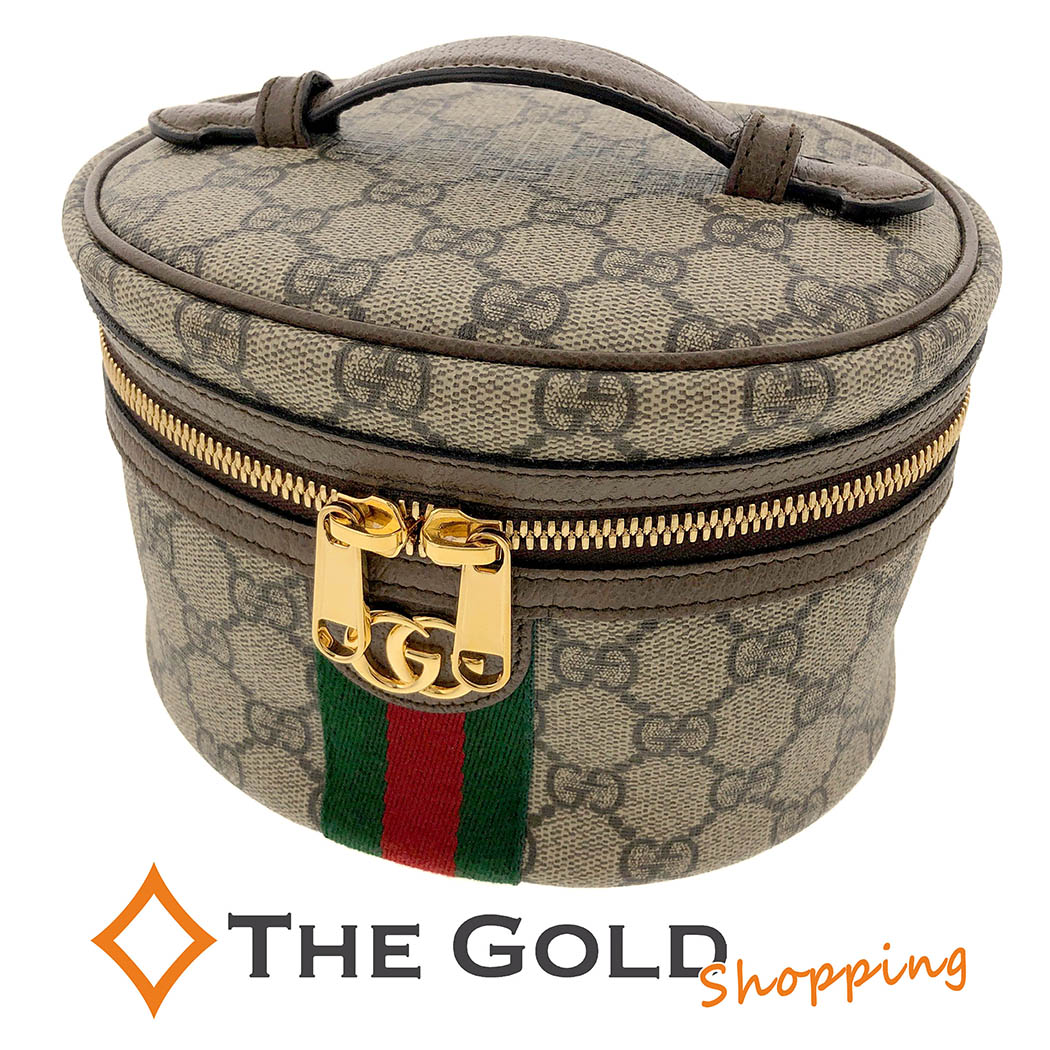 GUCCI コスメティックケース 627463 オフィディア バニティバッグ GG