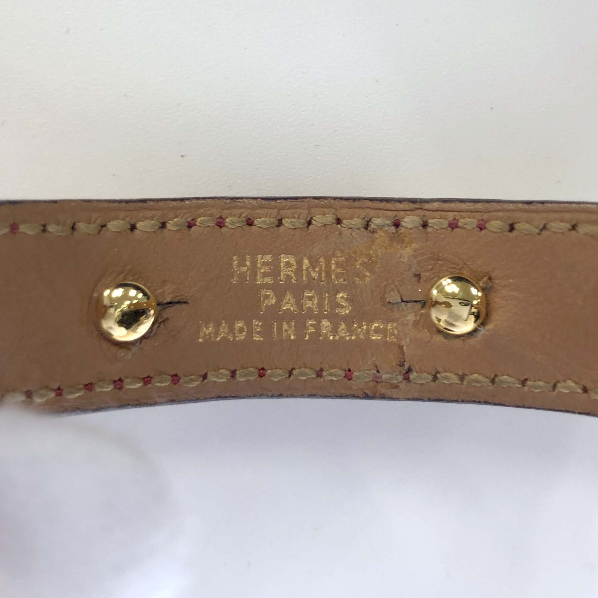 HERMES ゴールドラウンドバングル 2025年最新】エルメス アクセサリー材質：ゴールド レディース
