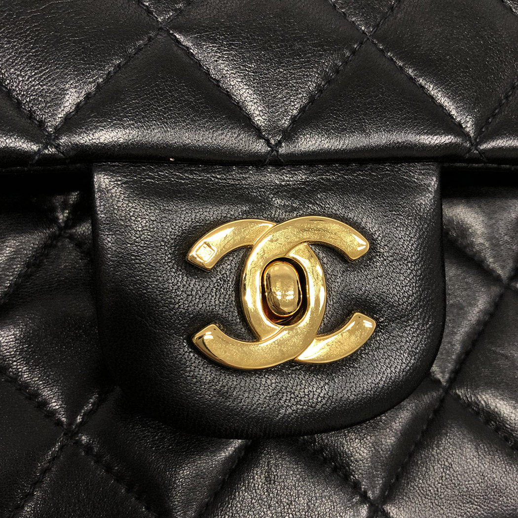 シャネル CHANEL マトラッセ25 A01112 ブラック/ゴールド金具 ラムスキン レディース ショルダーバッグ マトラッセ シャネル CHANEL 25 ショルダーバッグ ラムスキン A01112