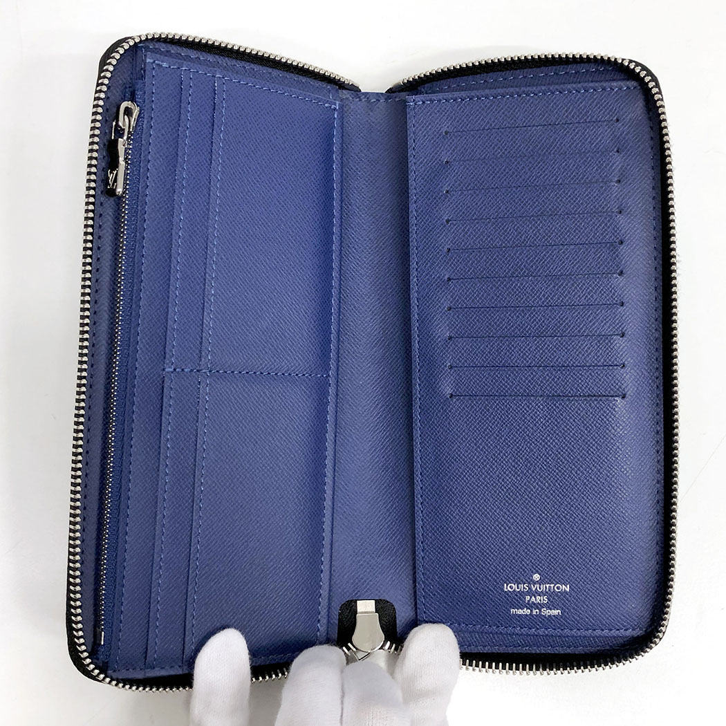 ルイヴィトンメンズ長財布（M30447）（コバルト） ルイヴィトンメンズ長財布（M30447）（コバルト）