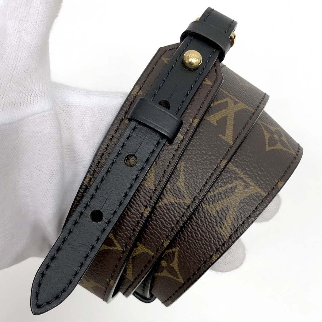ルイヴィトン J02331 ショルダーストラップ ブラウン  LOUIS VUITTON 幅3cm モノグラム LOUIS VUITTON（ルイ・ヴィトン） ショルダーストラップ XL J02331 幅