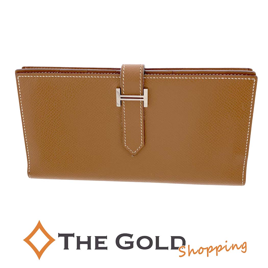 HERMES（エルメス） ベアンスフレ □J 2006年 ヴォーエプソン ゴールド