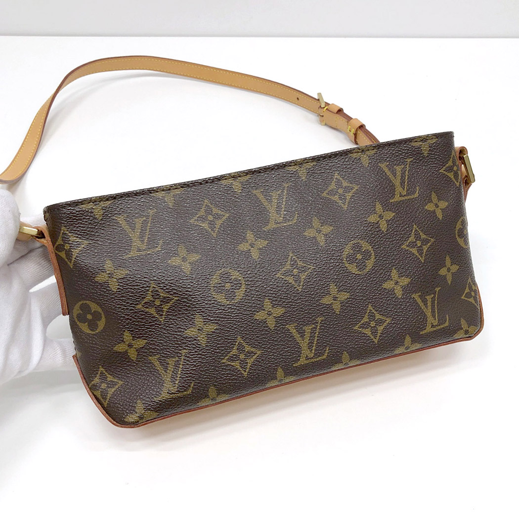 美品 ルイヴィトン モノグラム トロター ショルダーバッグ M51240 美品 ルイヴィトン モノグラム トロター ショルダーバッグ M51240