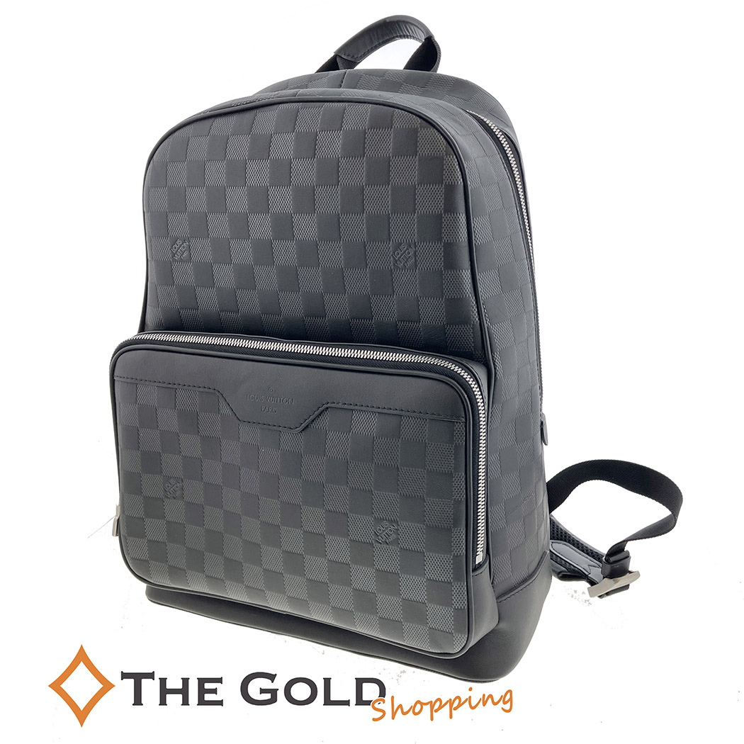 希少　美品　LOUIS VUITTON レザー　ダミエ　リュック　ブラック　革 希少 美品 LOUIS VUITTON レザー ダミエ リュック ブラック 革 ルイ