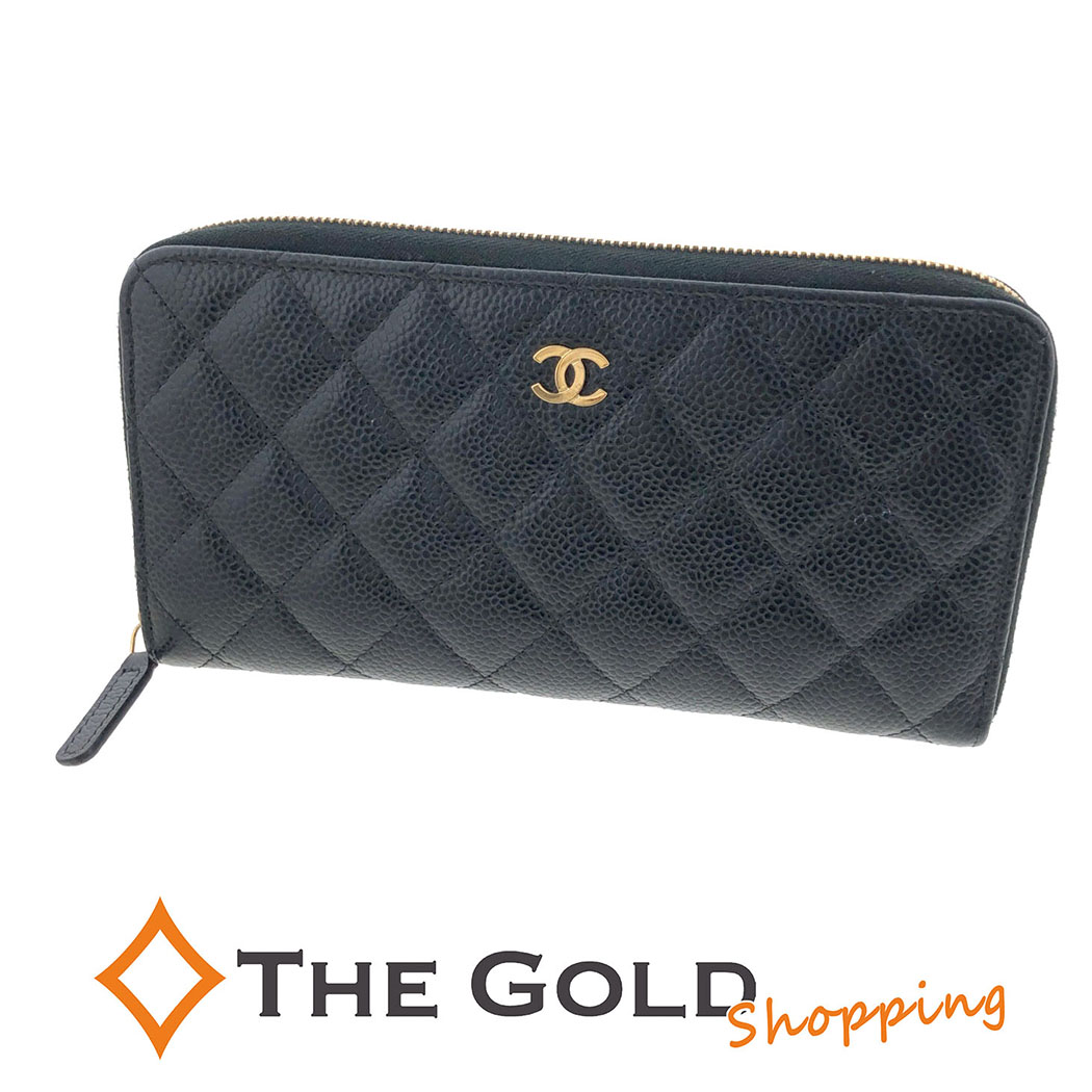 CHANEL（シャネル） ラウンドファスナー長財布 A50097 マトラッセ