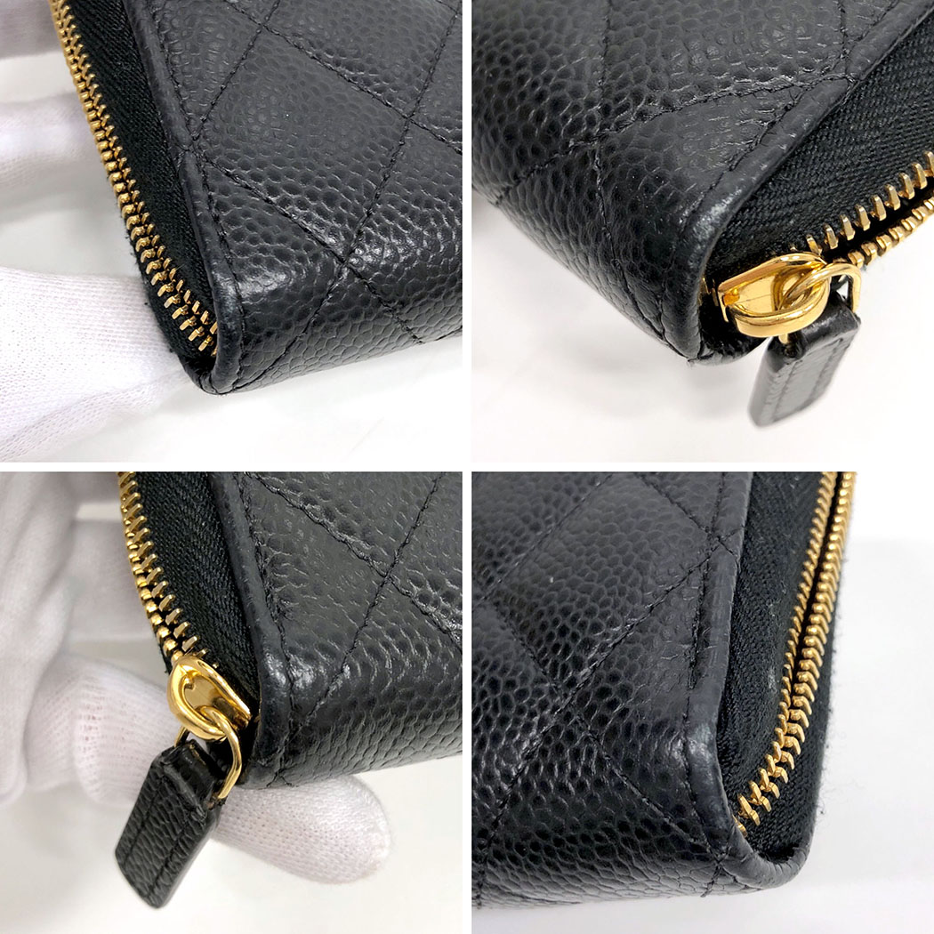 CHANEL（シャネル） ラウンドファスナー長財布 A50097 マトラッセ