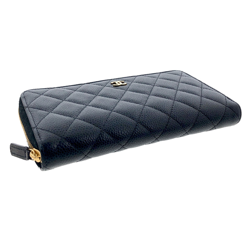 CHANEL（シャネル） ラウンドファスナー長財布 A50097 マトラッセ