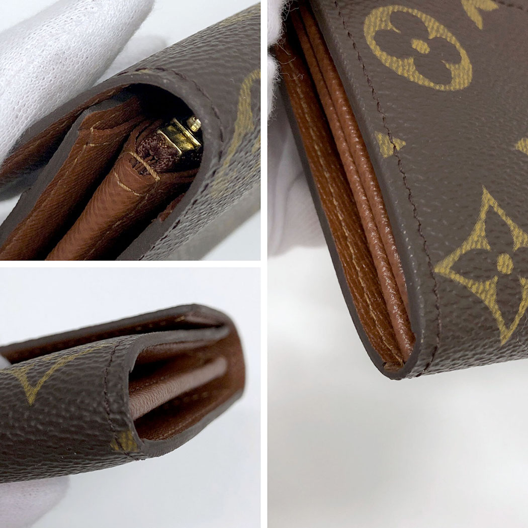 ルイヴィトン モノグラム ポルトモネ クレディ 長財布 ブラウン M61723 LOUIS VUITTON（ルイ・ヴィトン） ポルトモネクレディ M61723