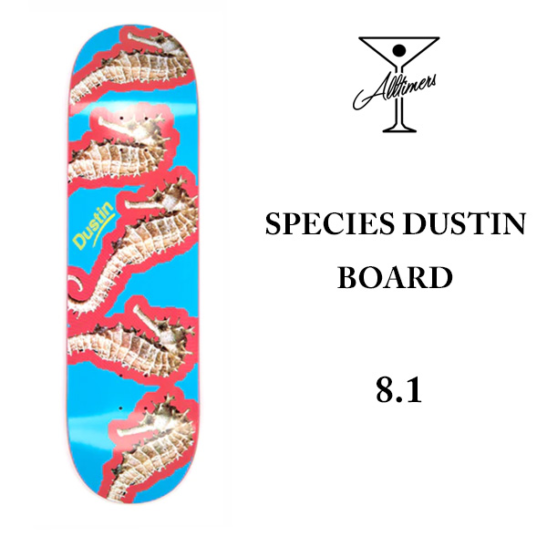 ALLTIMERS スケボー デッキ スケートボード オールタイマーズ 【8.1】ALLTIMERS SPECIES DUSTIN BOARD DECK