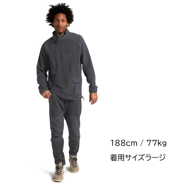 フリースジャケット スノーインナー メンズ バートン Men's BURTON BREAKER FLEECE JACKET (Nine Iron)