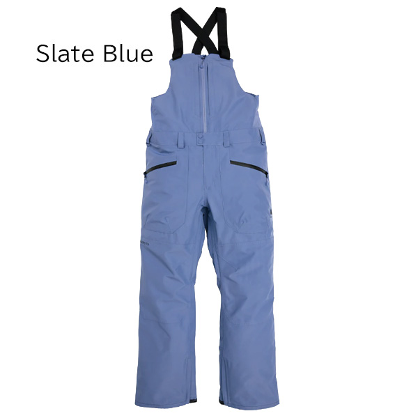 23-24 BURTON メンズ スノーボードウエア ビブパンツ Mens Burton Reserve GORE-TEX 2L Bib Pants （Slate Blue　Almandine）