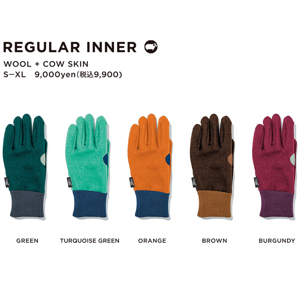 23-24 GREENCLOTHING インナーグローブ GREEN CLOTHING REGULAR INNER