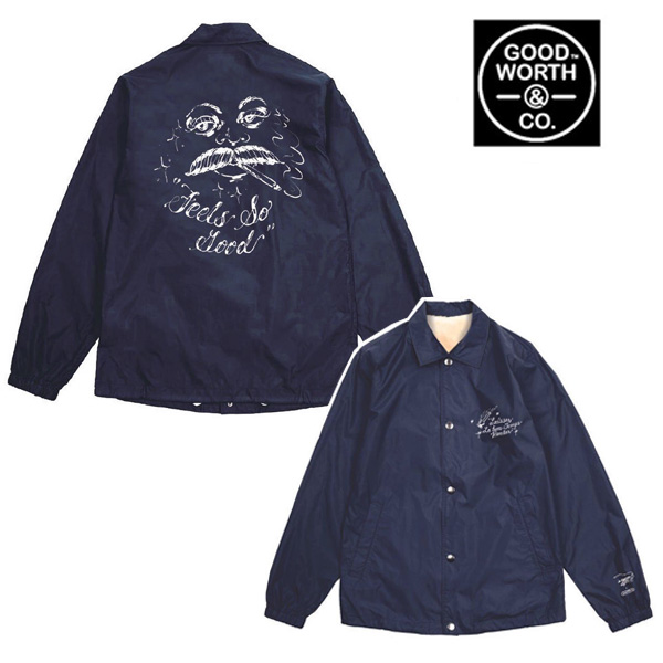 ナイロンジャケット メンズ グッドワース GOODWORTH amp; CO Feels So Good Jacket （NAVY）