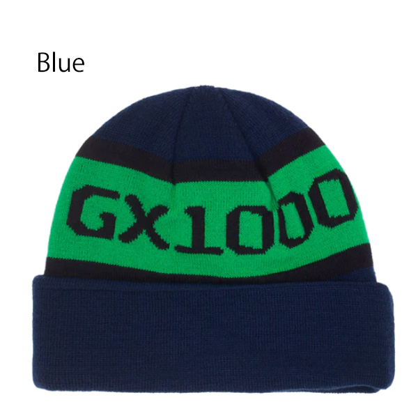 GX1000 ビーニー GX1000 OG Logo Beanie（Blue Brown） ジーエックス